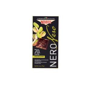 NOVI NERO PISTACCHIO 70% 75GR