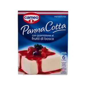 CAMEO PANNA COTTA AI FRUTTI DI BOSCO WITH BERRIES 107 GR - 6 PORTIONS