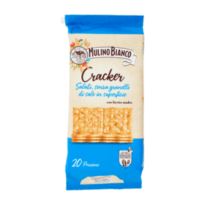 MULINO BIANCO CRACKERS GR.500 WITH LESS SALT