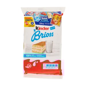 KINDER BRIOSS SNACK X10 270 GR