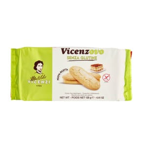 VICENZI VINCENZOVO SAVOIARDI 125GR GLUTEN FREE