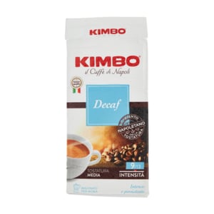 KIMBO DECAF COFFEE 250GR