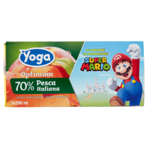 YOGA 3X200 PEACH JUICE ML 600