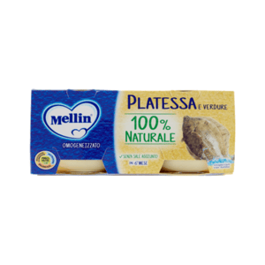 MELLIN HOMOGENIZED PLATESSA FISH 2x80g