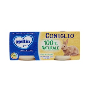 MELLIN HOMOGENIZED RABBIT MEAT 2x80g