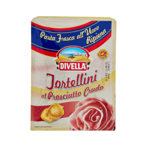 DIVELLA PASTA FRESCA RIPIENA TORTELLINI AL PROSCIUTTO CRUDO 250GR