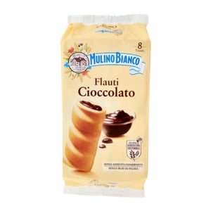 MULINO BIANCO SNACK FLAUTI CHOCOLATE GR 280