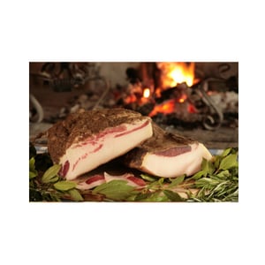 TUSCAN FINEST GUANCIALE APPROX 350GR IGP MATTONE DUE