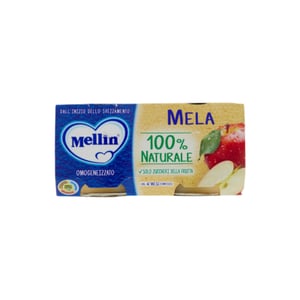 MELLIN HOMOGENIZED APPLE 2x100g