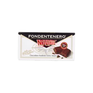 NOVI DARK CHOCOLATE BAR 72% 100 GR