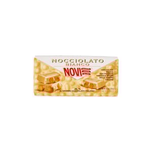 NOVI WHITE HAZELNUT CHOCOLATE 130GR