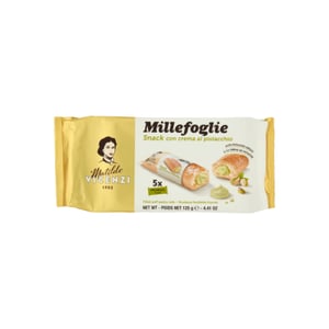 VICENZI MILLEFOGLIE MINISNACK CREMA PISTACCHIO X5 125GR