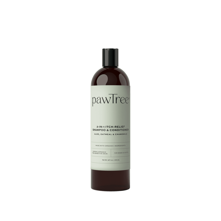 2-in-1 Itch-Relief Shampoo & Conditioner (Aloe, Oa - pawTree