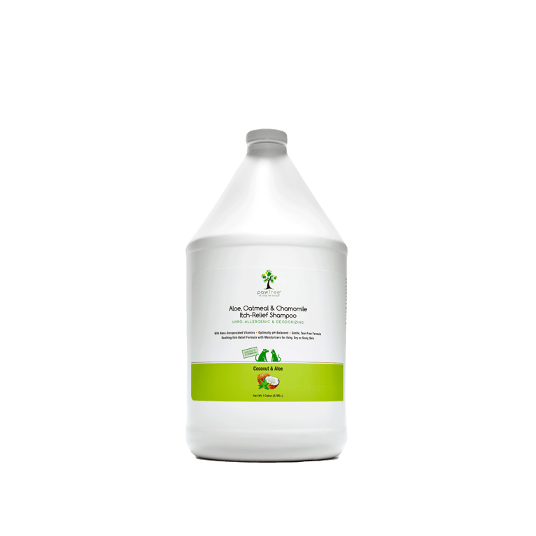 Aloe, Oatmeal & Chamomile ItchRelief Shampoo (Coc pawTree