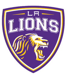 team GIRLS 14U LA LIONS logo