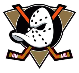 team (15) Anaheim Jr. Ducks (CA) logo
