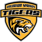 team RMHF Colorado Springs Tigers 12U A Black logo