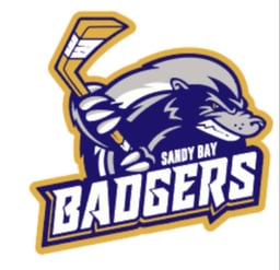 team Sandy Bay Badgers logo