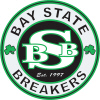 team Bay State Breakers 12U White Tier II logo