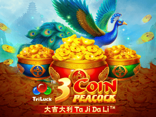 3 Coin Golden Peacock
