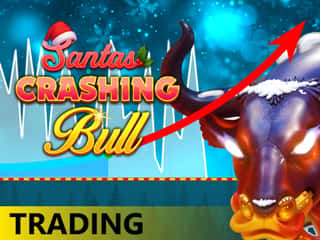 Santas Crashing Bull