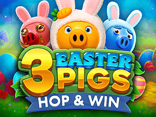 3 Easter Pigs - Hop and Win