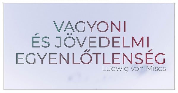 Vagyoni és jövedelmi egyenlőtlenség