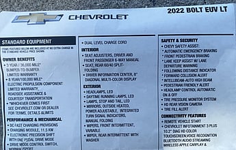 2022 CHEVROLET Bolt EUV