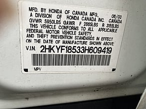 2003 Honda Pilot