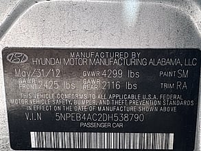 2013 HYUNDAI Sonata