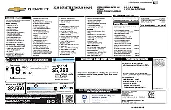 2021 Chevrolet Corvette