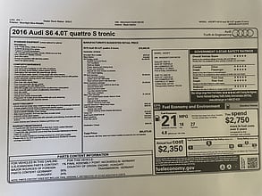 2016 Audi S6