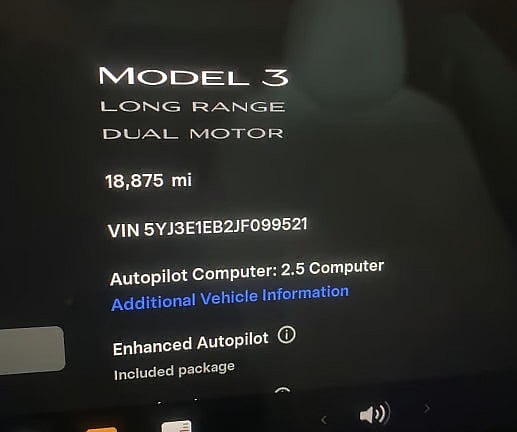 2018 Tesla