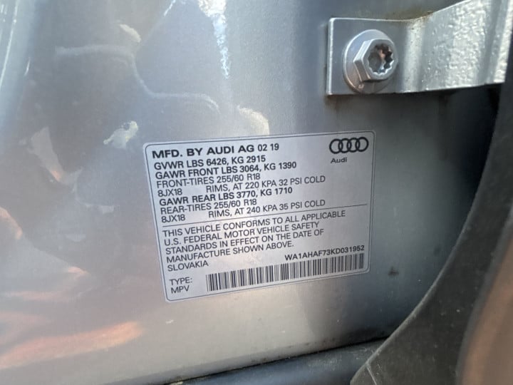 2019 Audi Q7