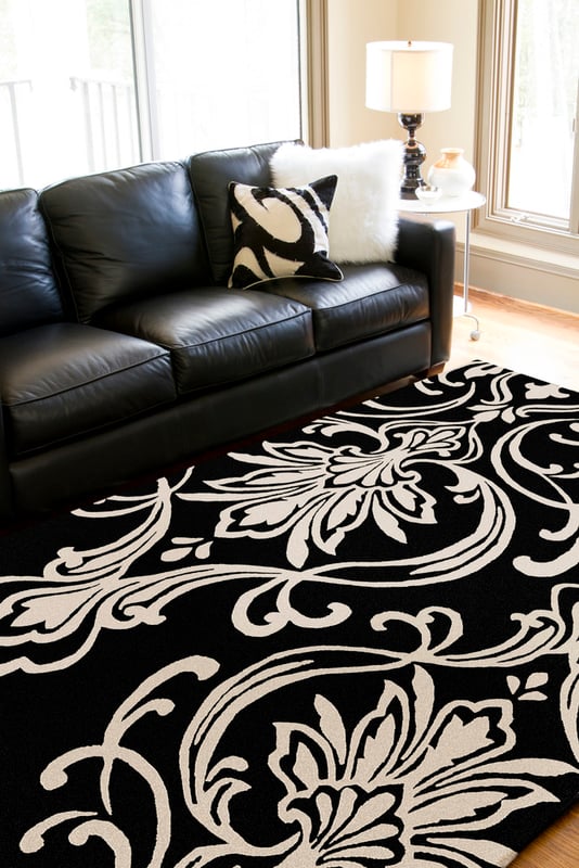 Top 10 Black White Rug Ideas to Demand The Attention of a Room