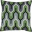 Charcoal, Off-White, Medium Green