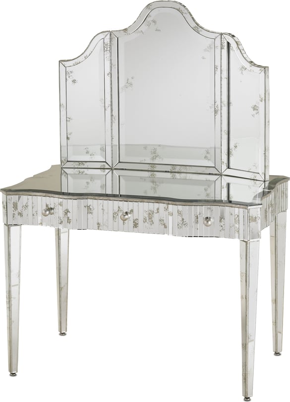 Currey and Company Gilda Vanity Mirror - Thumbnail 4