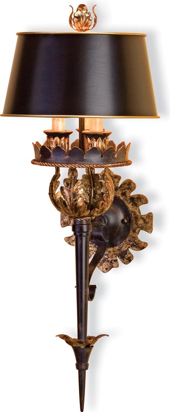 Currey and Company The Duke Wall Sconce - Thumbnail 3