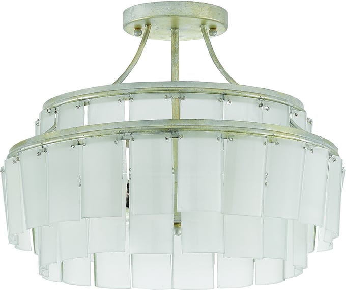 Vintner Blanc Semi-Flush Mount - Thumbnail 2