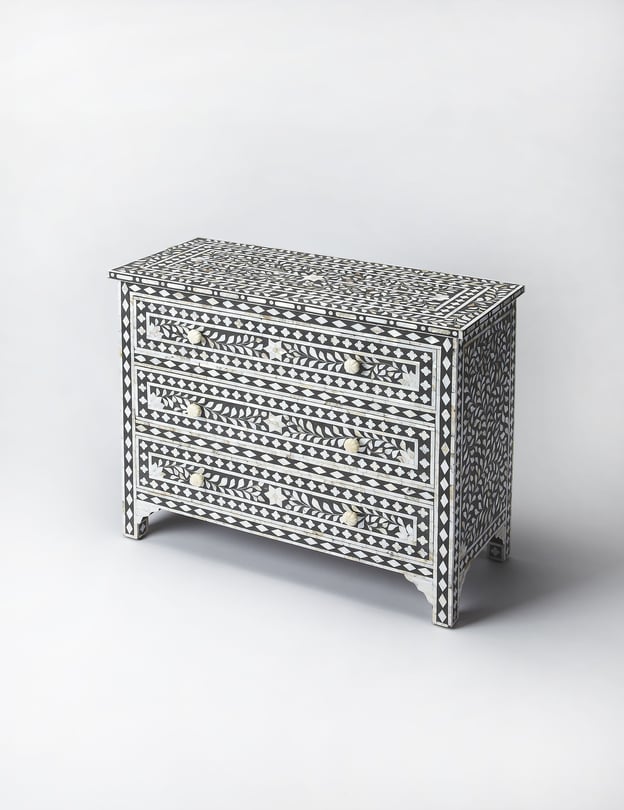 Victoria Bone Inlay Chest