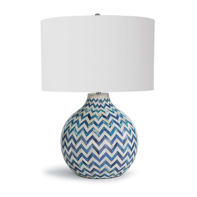 Chevron Bone Table Lamp - Thumbnail 3