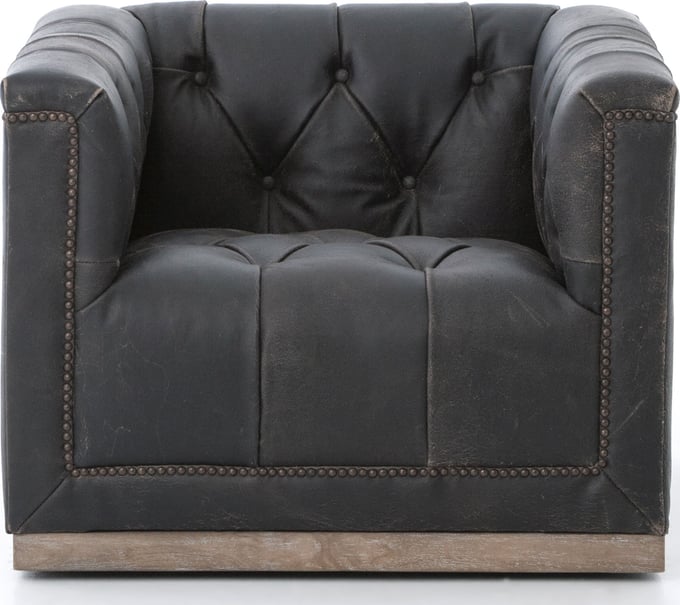Four Hands Maxx Swivel Chair - Thumbnail 2