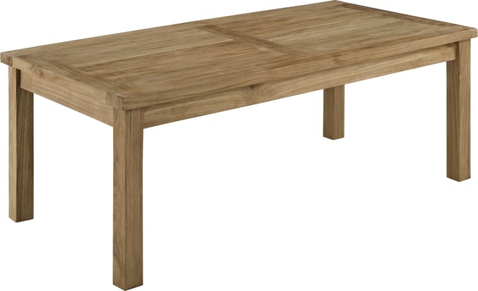 Andover Teak Rectangle Coffee Table - Thumbnail 2