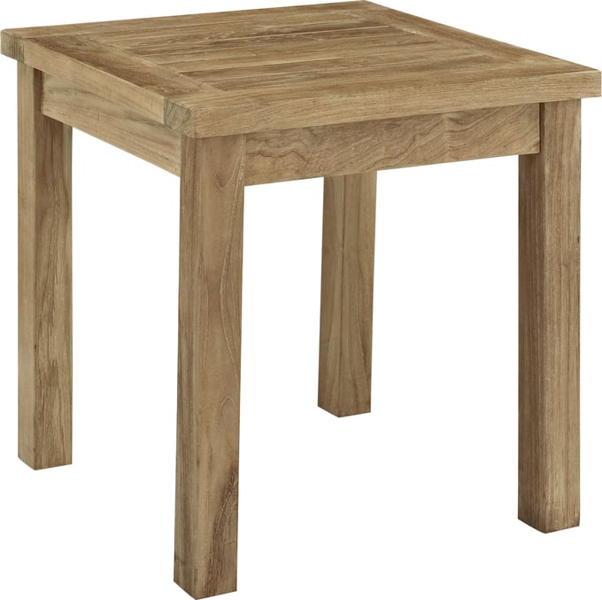 Andover Teak Side Table - Thumbnail 4