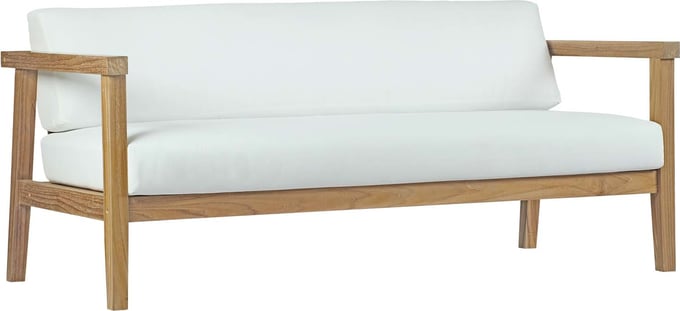 Layla Grayce Essentials Ellie Teak Sofa - Thumbnail 2