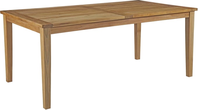 Andover 72" Teak Dining Table - Thumbnail 3