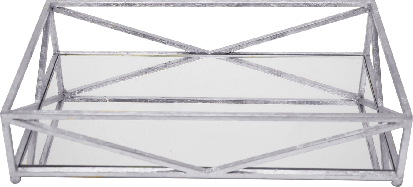 Worlds Away Gavin Iron Tray - Thumbnail 2