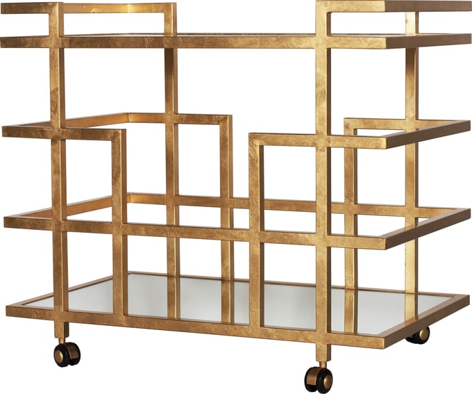 Ireland Linear Bar Cart
