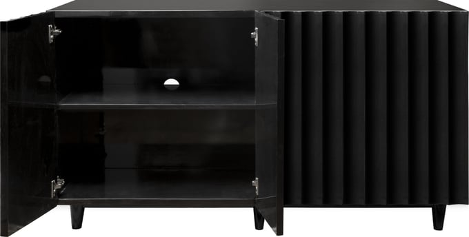 Worlds Away Odette Scalloped Front Cabinet | Layla Grayce