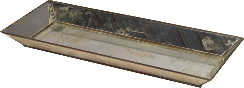 Worlds Away Mirror Tray